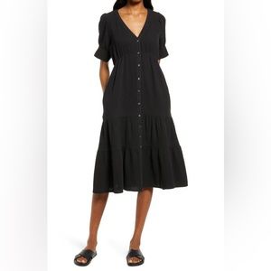 Madewell light spun third midi dress